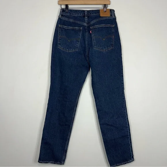 Levi's 70s High slim straight Dark Blue Women's Straight Leg Jeans size 30 Straight Leg